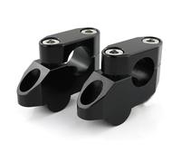 Compatible Avec TT-R125 2005 - 2016 Pour TT-R230 2005-2023 Pour TT-R250 2005 2006 Rehausseur Barre Poignée Arrière Déplacé Vers Le Haut Des Élévateurs Montage Guidon Rehausseurs guidon moto(Black)