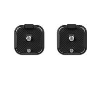 Compatible avec Ulanzi, Plaque à dégagement Rapide Anti-Torsion UKA09 | Modèle UKA09, structure anti-torsion, vis 1/4 pouce, UKA Arca F38(2 PCS UKA09)
