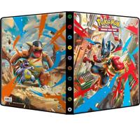 Compatible avec Ultra Pro Pokémon Lucario Mega Développements Album de collection 9 poches, pour 252 cartes à collectionner