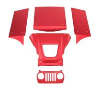 Compatible avec Vanquish H10 Optic Sparco Yokohama RTR 1/10 RC, Pièces De Mise À Niveau sur Chenilles, Kit De Panneaux De Plaque De Carrosserie en Aluminium Accessoire