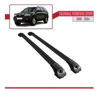 Compatible Avec Vauxhall Frontera Sport 1999-2004 Barres De Toit Ace-1 Railing Porte-Bagages De Voiture Noir