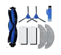 Compatible avec Venga VG RVC 3000/3001 Brosse latérale Principale Filtre Hepa Chiffons de Nettoyage Chiffon Robot Aspirateur Pièce de Rechange Accessoire(Set P)