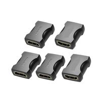 Compatible Avec Vention, Extension HDMI 8K, Connecteur HDMI Femelle Vers Femelle, Adaptateur D'extension De Coupleur HDMI 2.1 8K 60 Hz For PS4 HDTV PC(4K HD 5 Pieces)