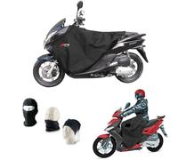 Compatible avec Vespa 125 PX Couvre-Jambes Impermeables Tablier Thermique pour Scooter ET MAXISCOOTER Couverture Universelle