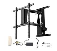 Compatible avec VEVOR, Support de Montage Mural motorisé for téléviseur, Convient aux téléviseurs de 32 à 70 Pouces, VESA Maximum 24x1 6/24 Pouces, Charge maximale de 88 à 132 LB(Vertical 132lbs)