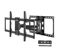 Compatible avec VEVOR, Support Mural articulé for téléviseur à Mouvement Complet, Convient à la Plupart des téléviseurs de 26 à 90 Pouces, Inclinaison pivotante, réglage Horizontal(600x400mm 14.61in)