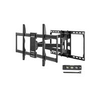 Compatible Avec VEVOR, Support TV À Mouvement Complet Adapté À La Plupart Des Téléviseurs De 26 À 90 Pouces, Pivotant, Inclinable, Réglage Horizontal, Bras Articulés(400x400mm 19in)
