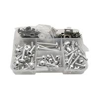 Compatible Avec VFR1200 Pour ST1300 Pour NC750S X CB1100 CBF1000 CB600F CBF600 Moto Carénage Boulon Écrous Kit Corps Vis Attache Pièces Modifiées Écrous et boulons