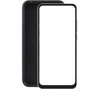 Compatible avec Vivo Y72 5G V2041 / Y52 5G V2053 Coque de protection pour touches cover case gel protection flexible arrière mate silicone TPU noir