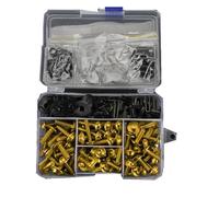 Compatible avec Voge pour Sr4 Max pour 300ac pour 500ac pour 350ac Kit de vis de boulon de carénage de moto Clips d'écrou Kit de boulon de corps de carénage Vis de carrosserie moto