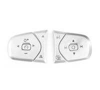 Compatible Avec Volvo Pour S90 2018 2019 2020 2021 2022 Bouton Pièces Décoration Intérieure Automobile Autocollants Couverture Garniture Volant Boutons