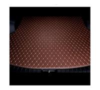 Compatible avec Volvo pour V40 Berline 2013 2014 2015 2016 2017 2018 2019 Tapis de Coffre Housse intérieure en Moquette Cuir Tapis Coffre Voiture(Dark Brown)