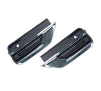 Compatible Avec Volvo Pour XC90 2020 2021 31663515 Cache Feu Antibrouillard Avant Cadre Couvercle Enjoliveur Grille De Capot 31663514 Cache Antibrouillard