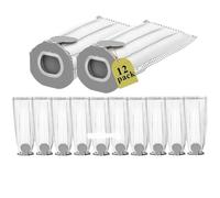 Compatible Avec Vorwerk, Compatible Avec Kobold, VK7 FP7 Kit Sacs For Aspirateur Pièces Détachées Accessoires(12pcs)