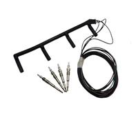 Compatible avec VW Beetle, Golf et Jetta 1.9L L4 2004, 2005, 2006 - Faisceau de câblage de Bougie de préchauffage N10591608 038971782C (1 Jeu)