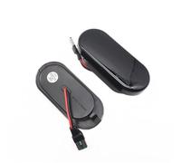 Compatible avec VW Golf 3 4 MK3 MK4 Passat 3BG 2 pièces Clignotants séquentiels Clignotants dynamiques marqueurs latéraux 14805294 (Noir fumé)