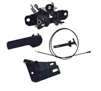 Compatible avec VW Golf, GTI, Rabbit, CC : poignée de déverrouillage de Capot, Support et câble 1J0823509C