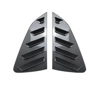 Compatible avec VW Polo MK6 2018-2023 : Cache-volet de Lunette arrière, Garniture d'aération latérale, Protection Pare-Brise, Accessoires Auto(Carbon Look)