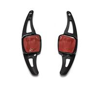 Compatible Avec VW Pour Atlas Pour Cross Sport 2020 2021 2022 Extension De Palettes De Changement De Vitesse Au Volant Accessoires D'intérieur(Carbon Red)