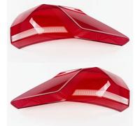 Compatible Avec VW Pour Bora 2019 2020 2021 Feu Arrière Coque Transparente Finition Miroir Accessoires Auto Feu Arrière Voiture(Left and Right)