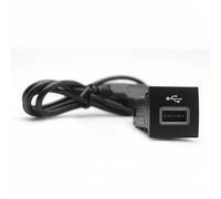 Compatible Avec VW Pour Golf 6 Pour Jetta Mk5 Pour Eos USB Audio U-disk Flash Socket Câble D'interface 12 V 24 V Adaptateur De Charge Rapide Chargeur voiture