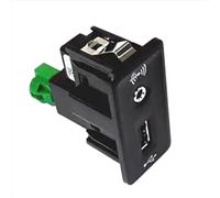 Compatible Avec VW Pour Golf 7 Pour Lamando 5G0035222E Kit D'adaptateur De Connecteur D'interface USB AUX Commutateur Carplay Prise USB Tableau Bord Voiture