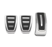 Compatible avec VW Pour Golf 8 Mk8 VIII 2019 2020 2021 2022 pédales de voiture en acier inoxydable Accélérateur Frein Repose-pieds Couvre-pédale AT MT Fuel Car Pedals Cover (couleur : 2 pièces) (3