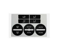 Compatible Avec VW Pour Golf MK5 Pour Passat 1 Autocollant De Réparation Pour Bouton De Climatisation Intérieur De Voiture Autocollant bouton