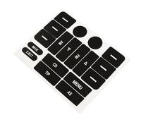 Compatible Avec VW Pour Golf MK5 Pour Passat 1 Pièce Autocollant De Réparation Bouton De Commande Central, Garniture Bouton Voiture