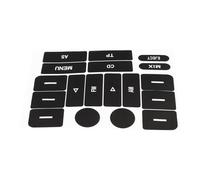 Compatible Avec VW Pour Golf MK5 Pour Passat Accessoires Utton Réparation Autocollant Radio Bouton Réparation Autocollant Remplacement Bouton