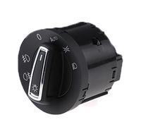 Compatible Avec VW Pour Golf Pour Gti MK7 2014-2015 Bouton Commutation Phare De Voiture Ajusteur De Commutateur De Commande De Phare Antibrouillard 5GG941431BD 5GG941431 Interrupteur de phare voiture