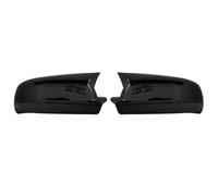 Compatible Avec VW Pour GTI R32 MK4 1998 - 2003 Couvercle Rétroviseur Latéral Voiture Capuchon Autocollant, Garniture Boîtier Porte Extérieure En Carbone Rétroviseurs Auto Coques(Bright Black)