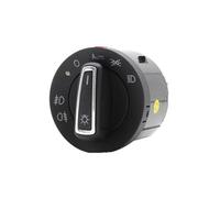 Compatible Avec VW Pour Jetta A5 MK5 1K Pour Bora Pour Vento GLI 2006-2010 Interrupteur Phare Voiture Module Capteur Lumière Interrupteur Commande Phare Antibrouillard Interrupteur de phare voiture