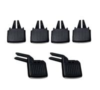 Compatible Avec VW Pour Jetta MK5 2006 2007 2008 2009 2010 2011 Clip De Réglage Sortie D'air Conditionné Tableau Bord Avant Voiture 1KD819728 AC avant calandre(4pcs Front 2pcs Rear)