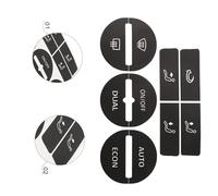 Compatible Avec VW Pour Passat 2005 2006 2007 2008 2009 2010 Kit Réparation Anti-rayures Pour Console Centrale Voiture Bouton Climatisation Autocollant Usé Accessoire N