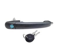 Compatible Avec VW Pour Polo 1999-2001 Pour Caddy 1996-2004 Poignée Porte Avant Clés 6N0837207C 6N0837207D Poignées porte extérieure