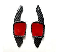 Compatible Avec VW Pour Space Pour Fox 2015 2016 2017 2018 2019 1 Paire D'extensions De Palettes De Changement De Vitesse De Volant En Fibre De Carbone ABS(Black Carbon)