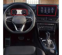 Compatible Avec VW Pour T-roc 2022 Film De Protection D'écran En Verre Trempé, Film Anti-rayures Pour Intérieur Automobile voiture Protection Écran
