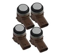 Compatible avec VW pour Teramont 2018 2019 2020 2021 2022 2023 2024 2025 5Q0919297B 5Q0919297A Capteur Contrôle Distance Radar De Stationnement PDC Voiture Auto Accessoires(4 pcs-Silver)