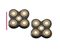 Compatible avec WAHFOX, Tête De Rasoir De Rechange for Rasoir Électrique, Lame De Rasoir en Acier Inoxydable, 5 Lames De Rasoir Flottantes(2 PCS)