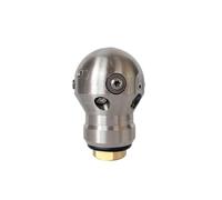 Compatible avec Warthog, buse de débouchage rotative 3/8" avec rotation à 360° for un nettoyage haute pression des canalisations.(3I8 Female 50LPM)