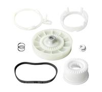 Compatible avec Whirlpool,Compatible avec Kenmore accessoires lave-linge | Kit embrayage poulie W10721967, kit remplacement courroie d'entraînement W10006384