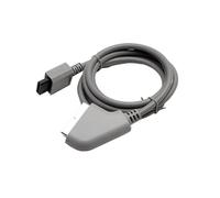 Compatible avec Wii/Wii U Câble AV SCART 1,8 m - Sortie PAL/NTSC RVB for Jeux rétro, HDTV et TV CRT - Cordon blindé