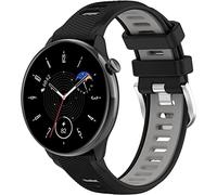 compatible avec Withings Steel HR 36mm / Activité Steel/Move/Move ECG/ScanWatch 38mm Bracelet de Montre Homme et Femme, Ajustable en Silicone Souple et Robuste, Grand Choix de (18mm, Dark Grey)