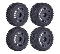 Compatible avec Wltoys 104001 pour Tamiya pour TT-02B 1/10 Rc Rallye pour Buggy, Mises À Niveau en Plastique, Colle Montage Pneus, Pièce RC Pneu Caoutchouc RC