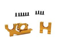 Compatible avec Wltoys 104072 104001 104002 1/10 Pièces Modification Voitures Radiocommandées, Support Moteur Réglable en Métal Ensemble D'engrenages Centraux Pièces Voiture RC
