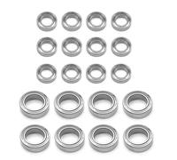 Compatible avec Wltoys 144001 144002 144010 124016 124017 124018 124019 RC Car Spare Parts Accessories Lot de 20 Roulements À Billes Pièces Mise RC
