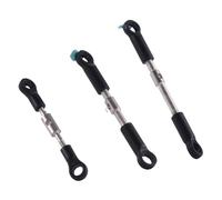 Compatible avec Wltoys 144001 144010 124016 124017 124019 Pièces Détachées pour Voitures Télécommandées Ensemble De 7 Biellettes De Direction Avant Et Arrière pour Servos Pièces Mise RC