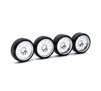 Compatible avec Wltoys 284131 K969 K979 K989 P929 pour Kyosho pour Mini-z 1:28 RC, Pièces De Mise À Niveau De Voiture, Pneu À Dérive De 27mm, Jante en Métal RC Voiture Pneus