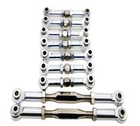 Compatible avec WLtoys K949 10428 Pièce De Voiture Télécommandée 1/10 Ensemble De 9 Biellettes De Direction en Alliage D'aluminium, Accessoires De Mise À Niveau Bielle RC Voitures
